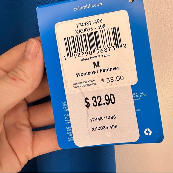 Columbia Omni-Freeze Zero River Chill Tank Top Bundle 2 M - Picture 2 of 11